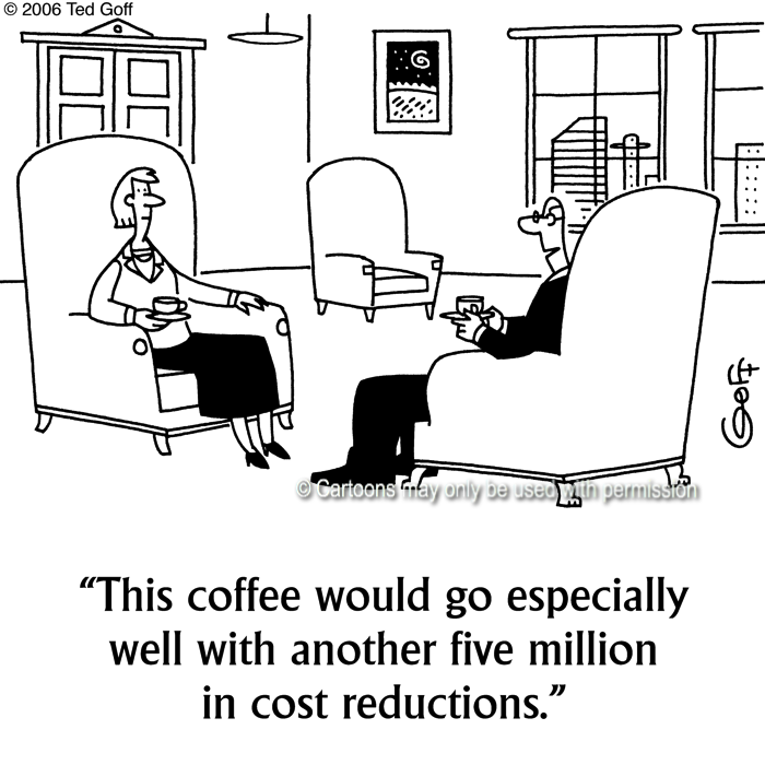 Cartoon about management