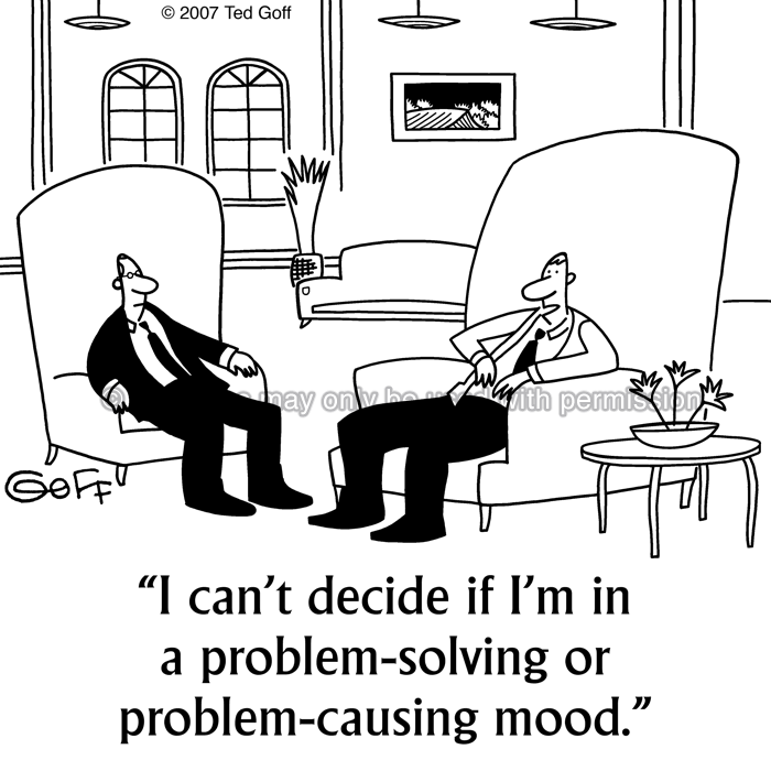 Cartoon about management