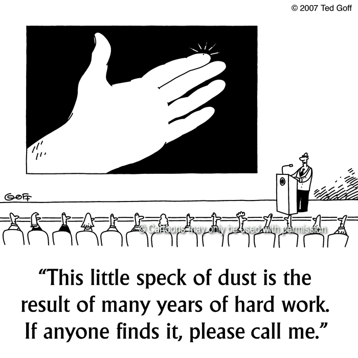 Cartoon about management
