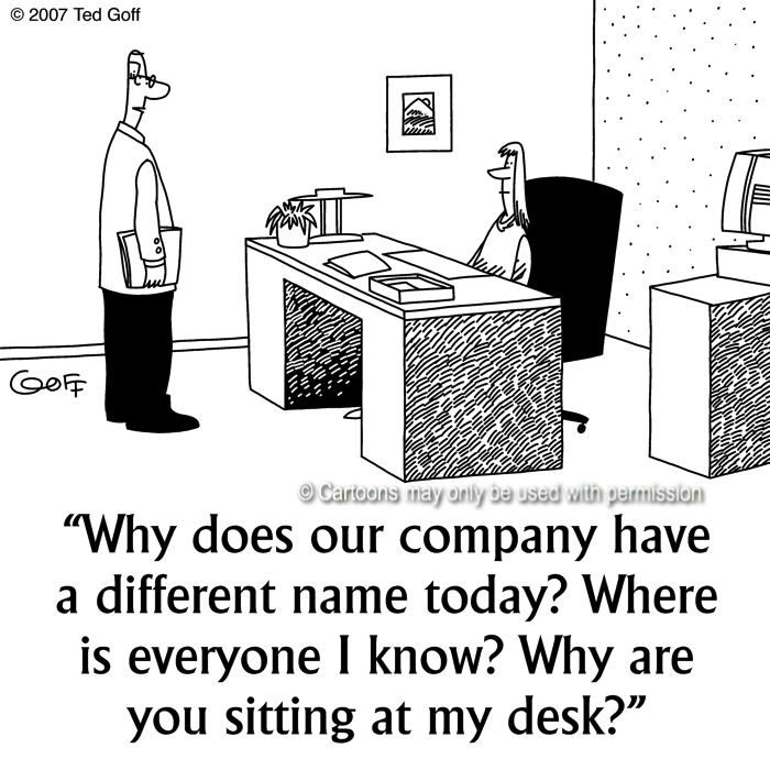 Cartoon about general