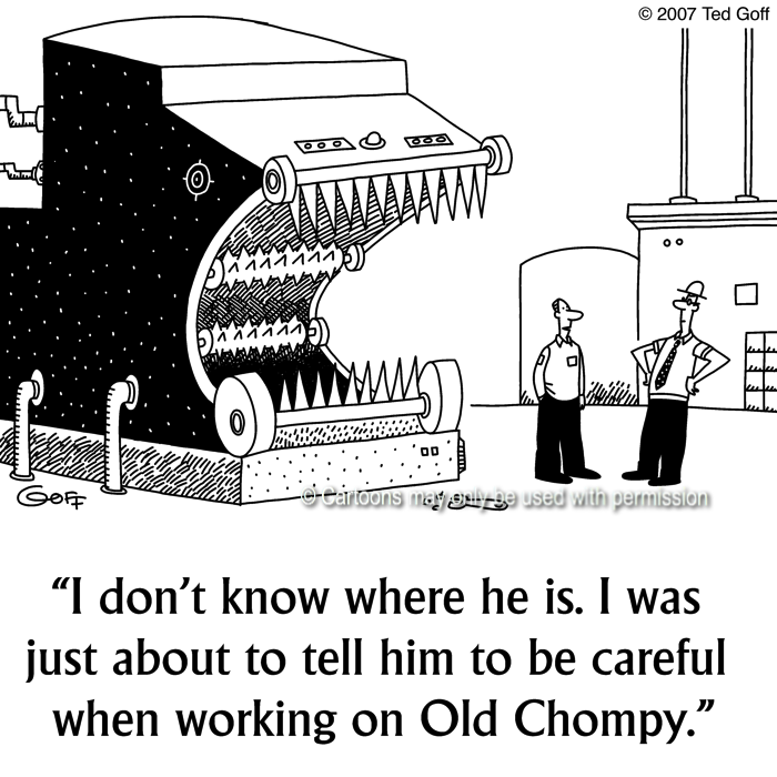 Cartoon about safety