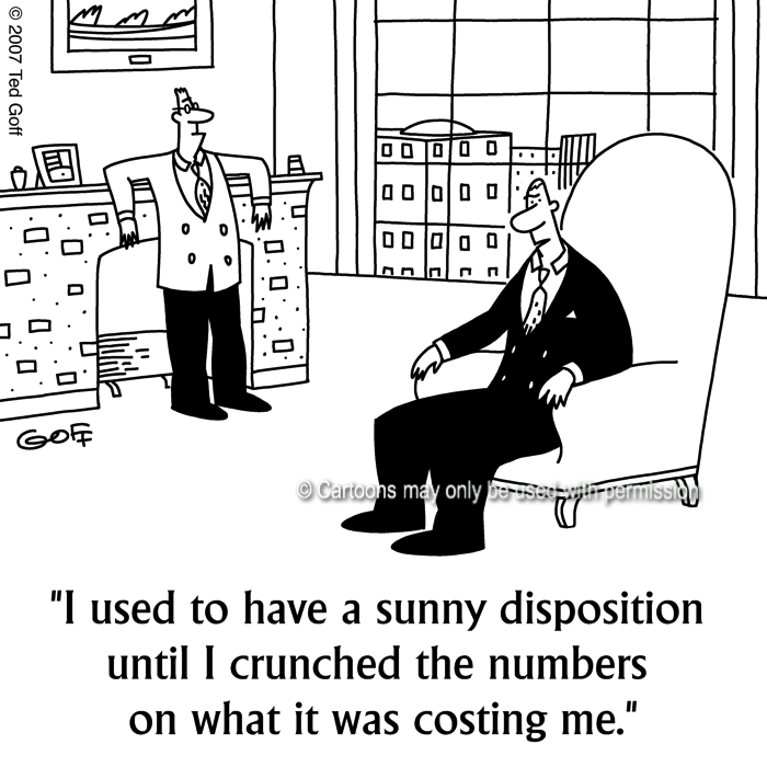 Cartoon about management