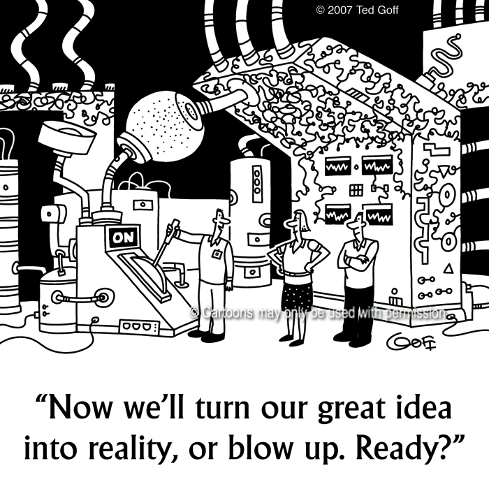Cartoon about management