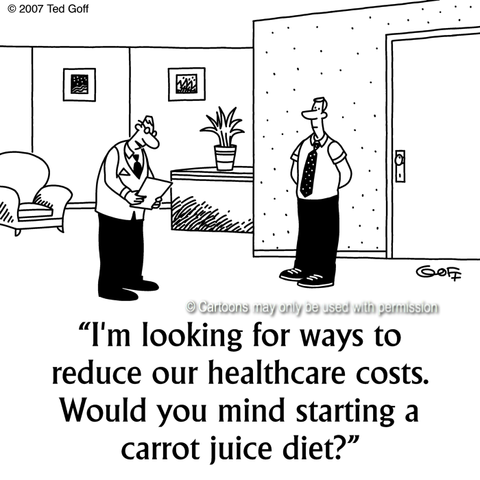 Cartoon about management