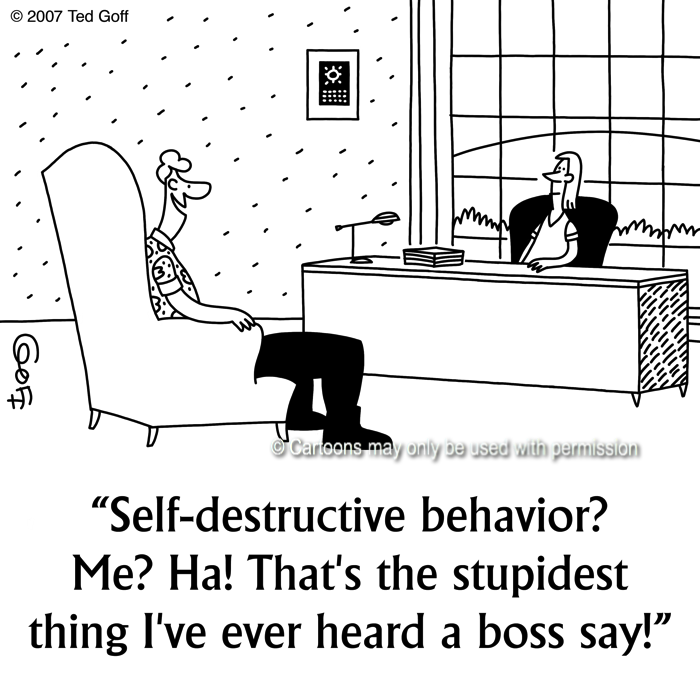 Cartoon about office