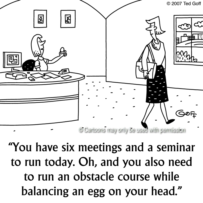 Cartoon about office