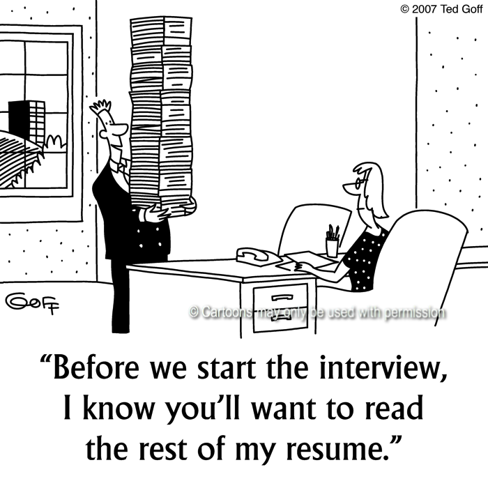 Cartoon about management