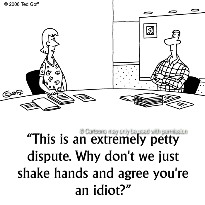Cartoon about office