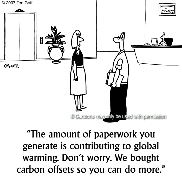 Cartoon about management