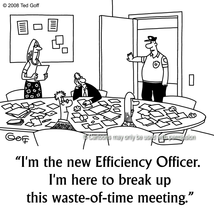 Cartoon about management