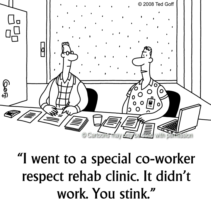 Cartoon about office