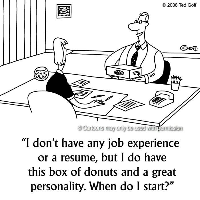 Cartoon about management