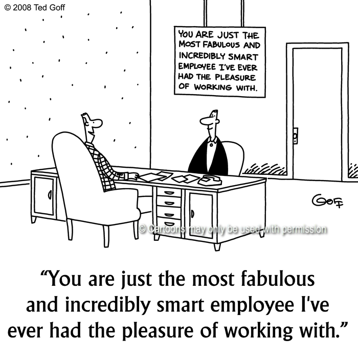 Cartoon about management