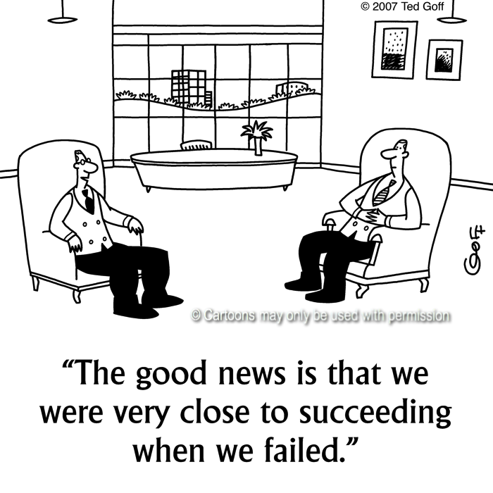 Cartoon about management
