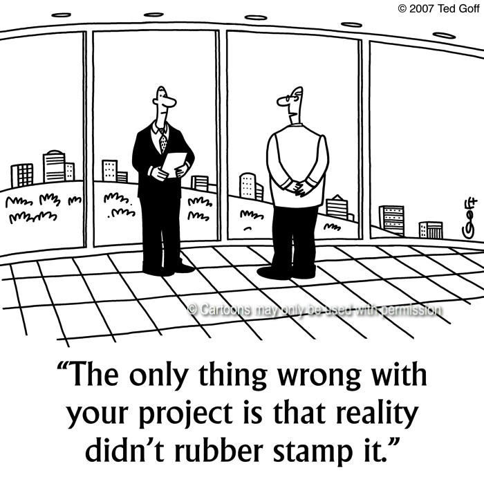 Cartoon about management