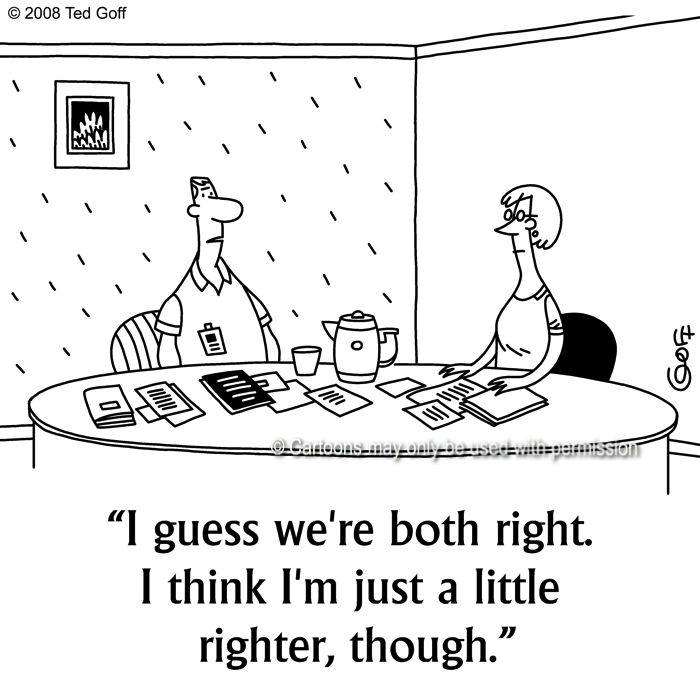Cartoon about office