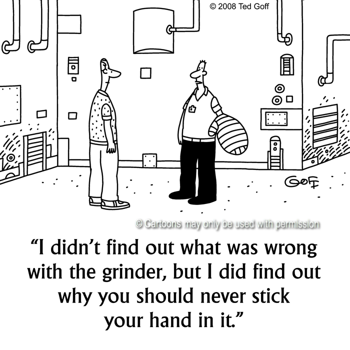 Cartoon about safety