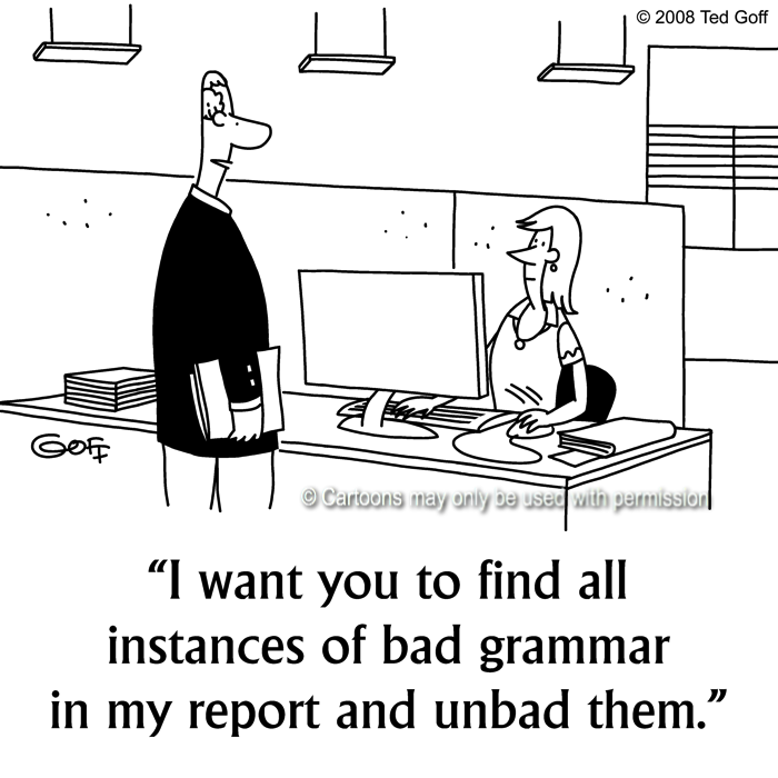 Cartoon about office