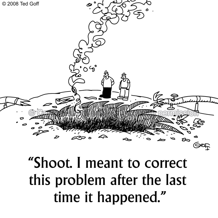 Cartoon about safety