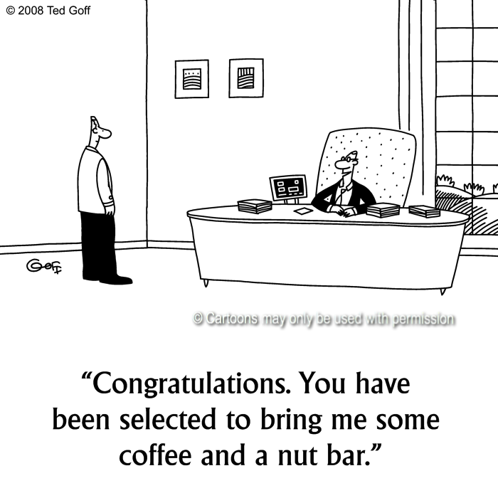 Cartoon about office