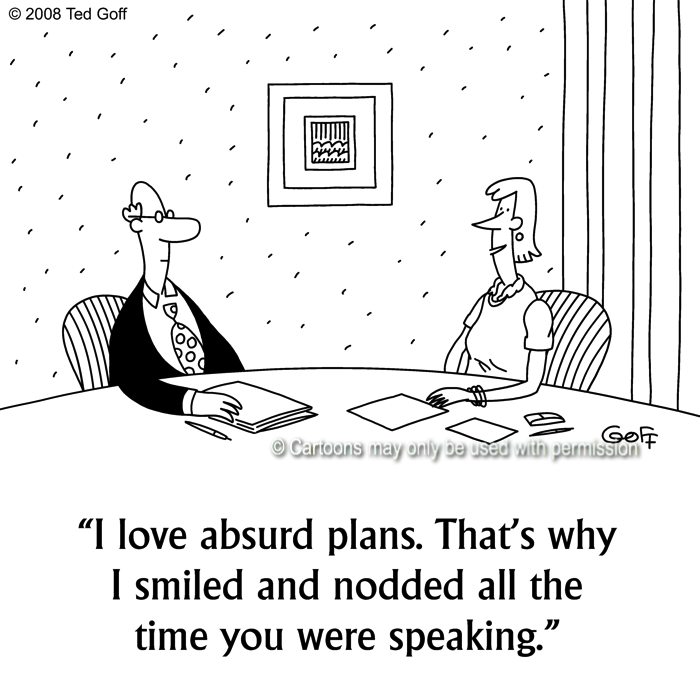 Cartoon about general