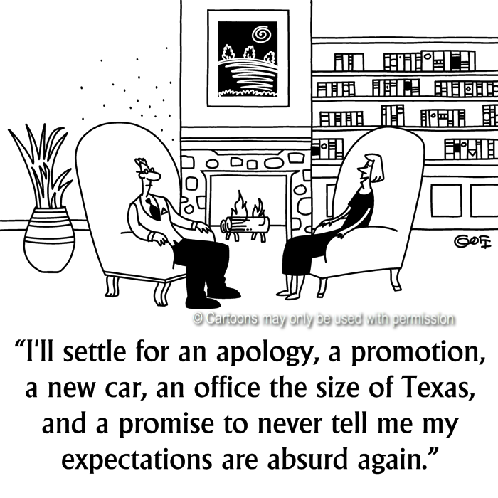 Cartoon about management
