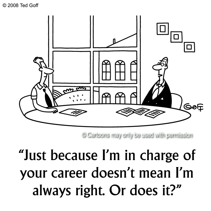 Cartoon about general