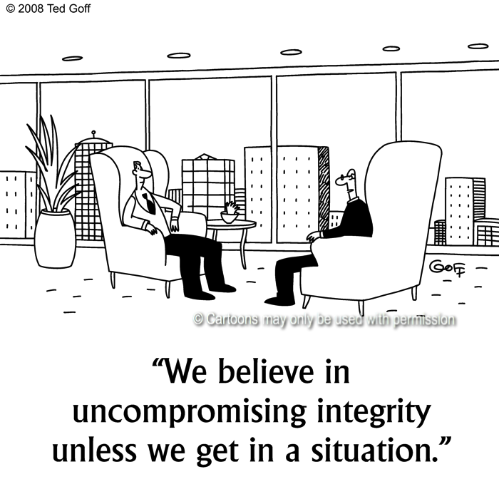 Cartoon about management