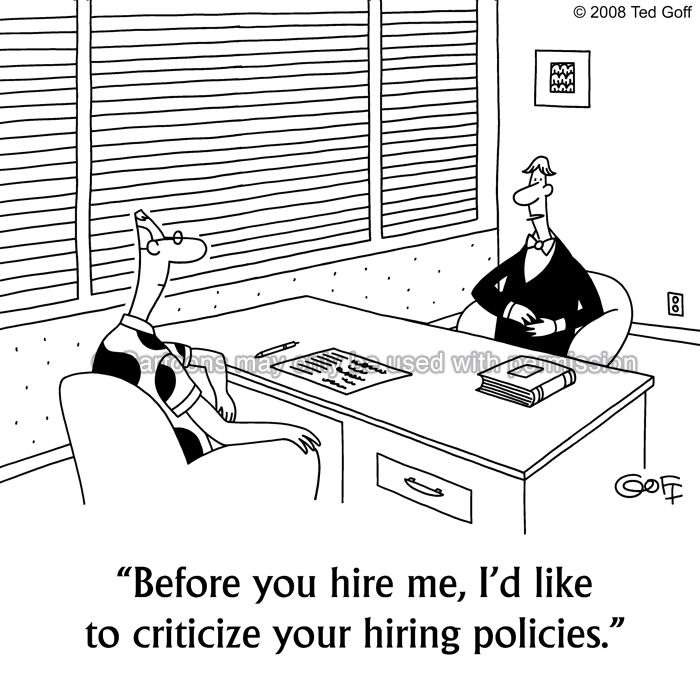 Cartoon about office