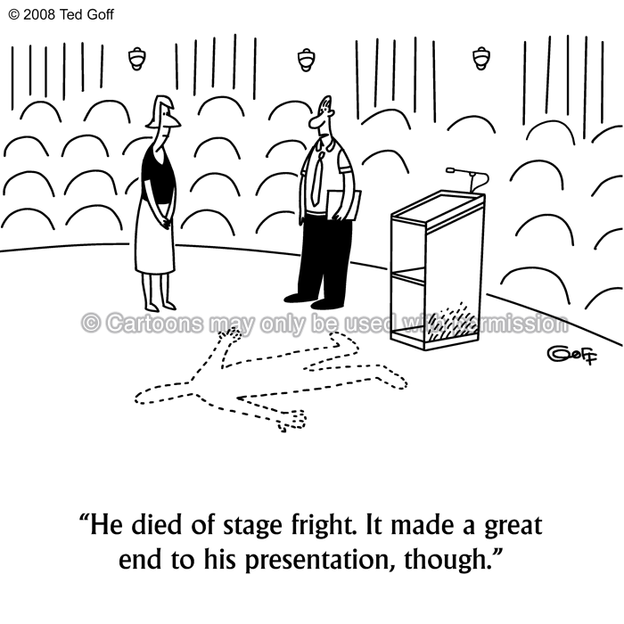 Cartoon about general