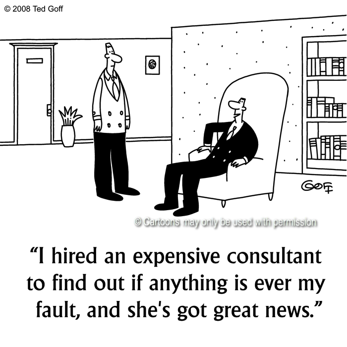 Cartoon about management