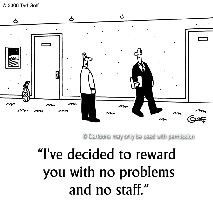 Cartoon about computer