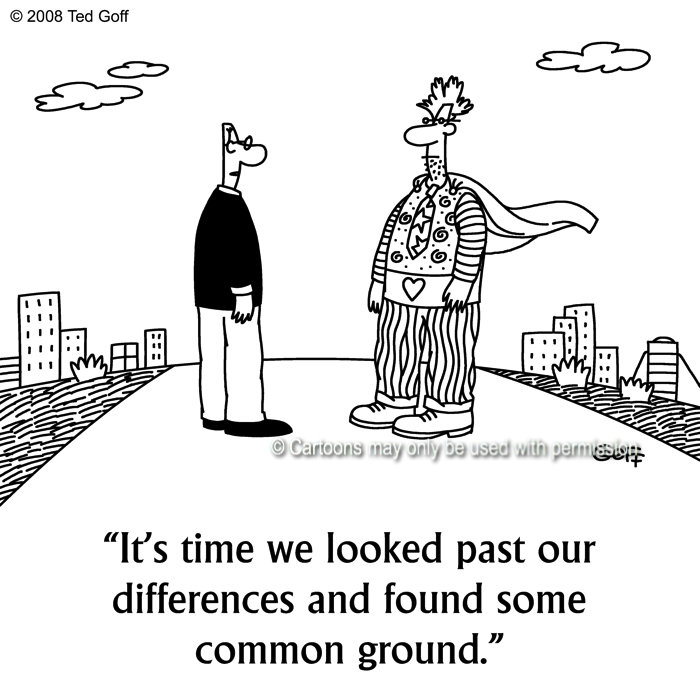 Cartoon about general