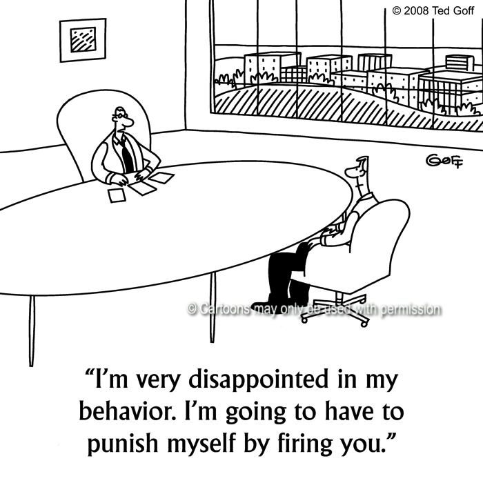Cartoon about management