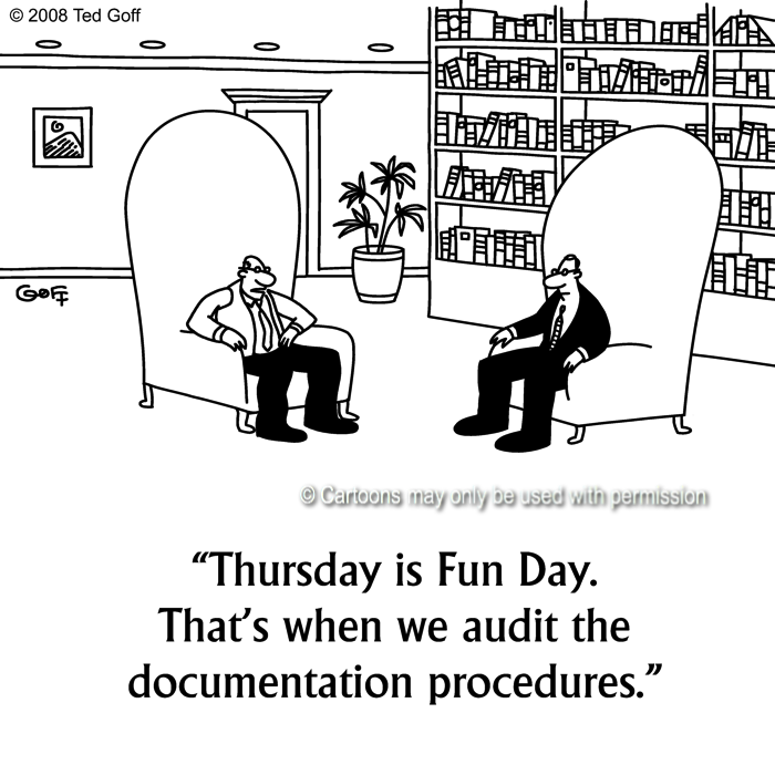 Cartoon about management
