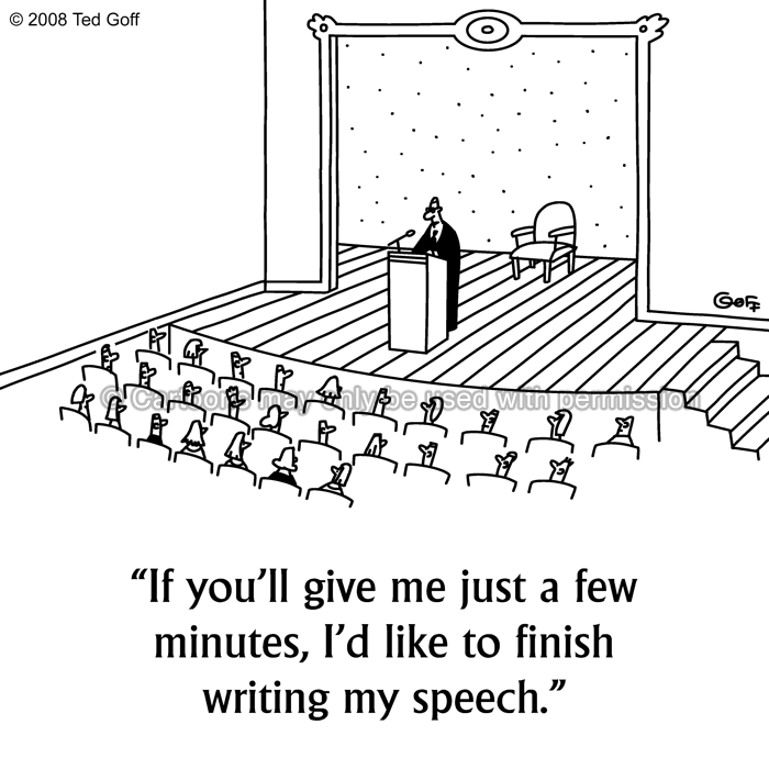 Cartoon about general