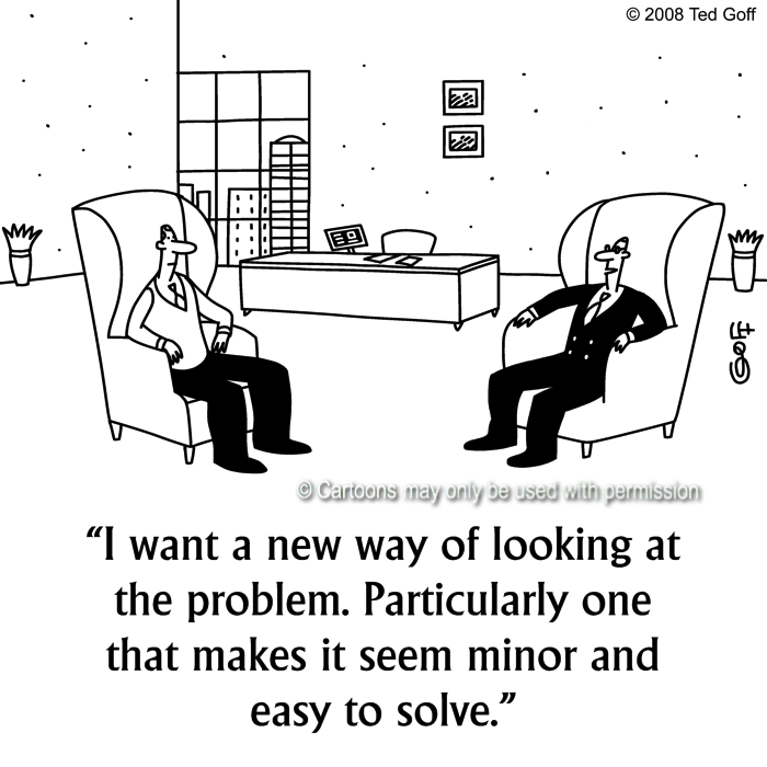 Cartoon about management
