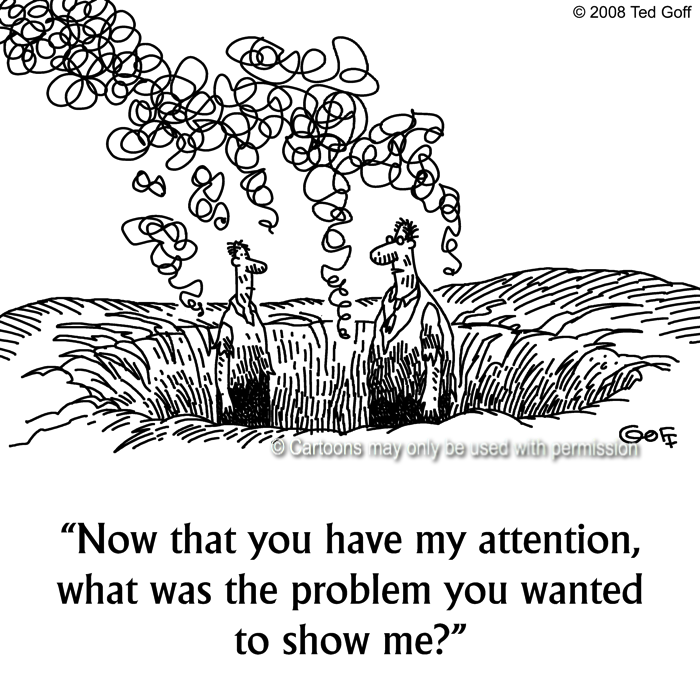 Cartoon about safety