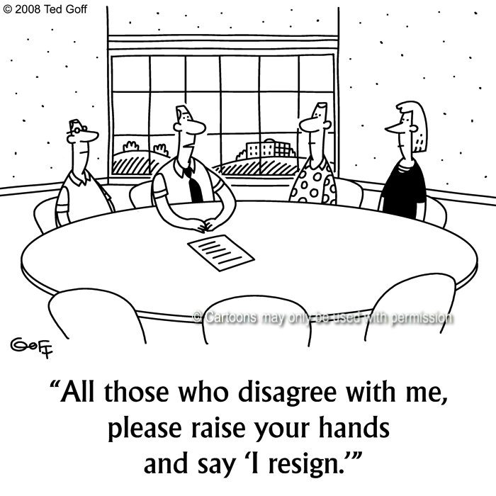 Cartoon about office