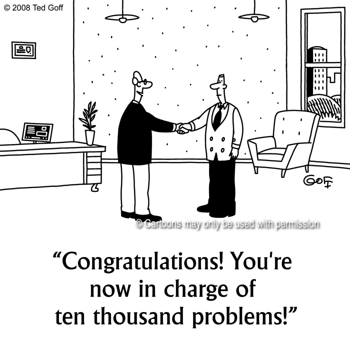 Cartoon about management