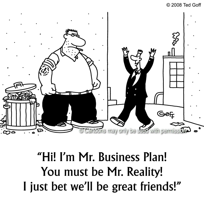Cartoon about management