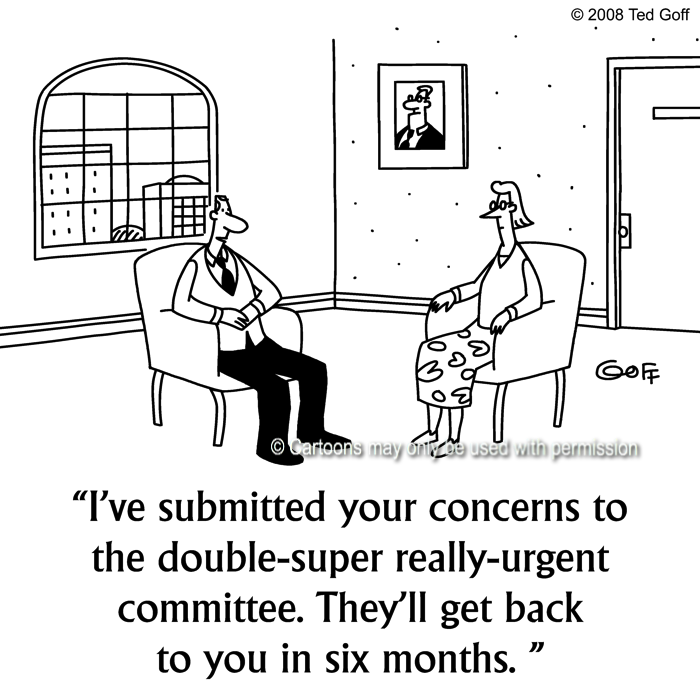 Cartoon about general