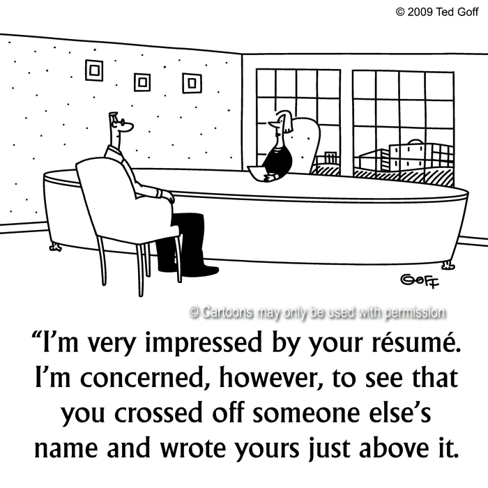 Cartoon about management