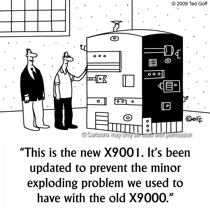 Cartoon about general