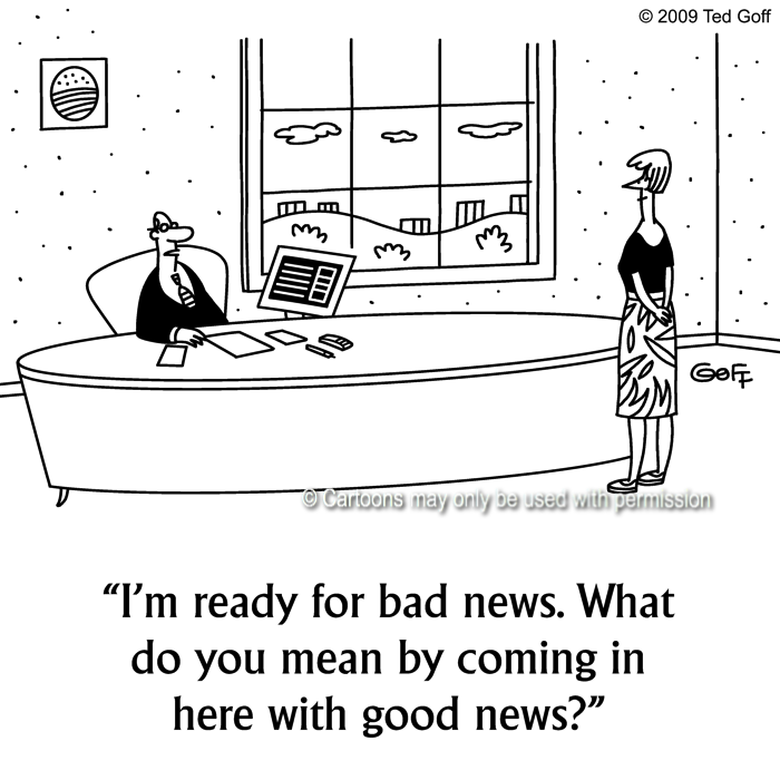 Cartoon about management