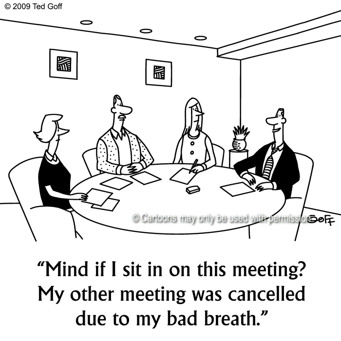 Cartoon about office