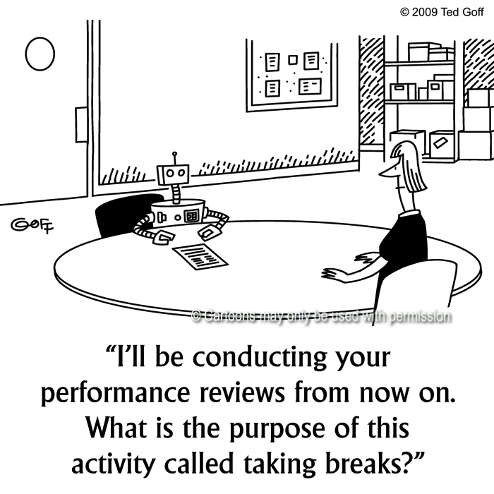 Cartoon about management