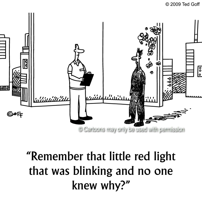 Cartoon about safety