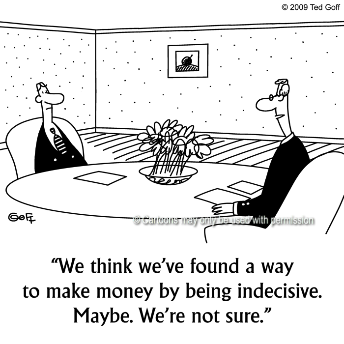 Cartoon about management