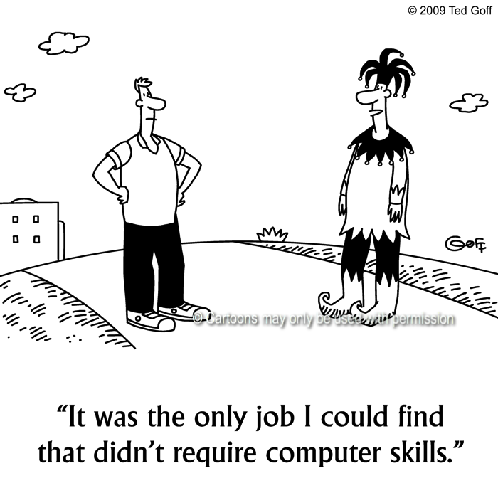 Cartoon about general